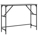  Konsollbord grå sonoma 100x32x75 cm konstruert tre 8720845420093