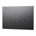 Tapwell Duo112 Betjeningsplate Tece Svart Matt