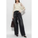 Fabiana Filippi Dame Strikkevarer Beige S,