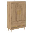  Høyskap med skuff Artisan Eik 69,5 x 31 x 115 cm Konstruert tre