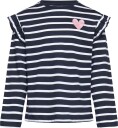 Name It Nmftovelina Ls Nreg Top Noos   Navy   92