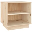 vidaXL Nattbord 2 stk 40x34x40 cm heltre furu