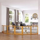 Northio Hundesperre Justerbar Med Føtter 432 × 70 cm