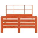  Sengeramme uten madrass brun 150x200 cm heltre furu 8721158411037