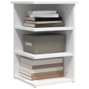 vidaXL Sideskap hvit 35x35x55 cm sponplate