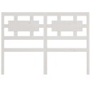 vidaXL Sengegavl hvit 185,5x4x100 cm heltre furu