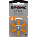 Rayovac 13 Zinc Air Batterier til Høreapparat - 6 pk