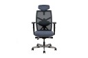 Kontorstol TUNE 70x70xH111-128cm grå -