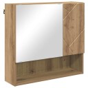  Speilskap med dør artisan eik 59 x 17 x 55 cm Konstruert tre