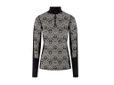Kari Traa Anna baselayer half zip trøje trøye merino svart dame