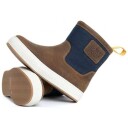 Boatboot Lowcut Canvas Leather Dame Navy Canvas 41