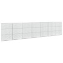 vidaXL Gabion med 3,5 mm wire og 5x2,5 cm nett 700x10x150 cm