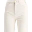 Chloé Dame Jeans Hvit W26,