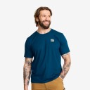 Revolutionrace Easy T shirt Herre Deep Navy S Herre Overdeler T skjorter