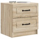  Nattbordskap Sonoma eik 43 x 34,5 x 44,5 cm Konstruert tre