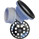 Intra Juvel Fotventil 1 1/4" - 1 1/2" Med Kuppelrist