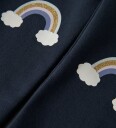 Name It Leggings - Svette - NmfDavina - Navy Blazer/Rainbow - Name It - 1½ år (86) - Leggings - Blå