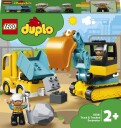 Lego 10931 LEGO Duplo Town Lastebil og beltegravemaskin