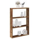  Vegghylle gammelt tre 43x9x60 cm konstruert tre 8721158650870