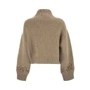 Brunello Cucinelli Dame Strikkevarer Beige S,