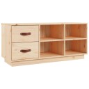 vidaXL Skobenk 100x34x45 cm heltre furu