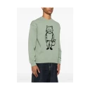 Maison Kitsuné Herre Strikkevarer Grønn XL,