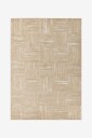 &Home   Teppe Daisy Check   Beige