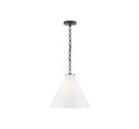 Katie Conical takpendel brons/vit
