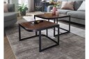 Willowdale Settbord 60 cm - Teak/Svart