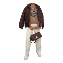 Liu Jo Dame Strikkevarer Beige M,