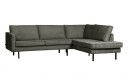 Bepurehome Rodeo Corner Sofa Right Velvet frost