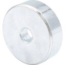 Neodymium Pottemagnet Ø20x6,0 Med Undersænket Skruehul Ø4,5 Mm