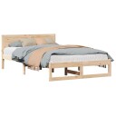  Sengramme Naturlig Solid furutre 140 x 190 cm Sengramme