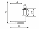 Tapwell TA236 Toalettpapirholder Bronze