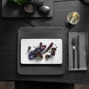 Villeroy & Boch  Manufacture Rock Blanc serveringsfat 28x17 cm