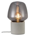 NORDLUX CHRISTINA BORDLAMPE E27, GRÅ