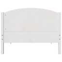  Sengeramme uten madrass hvit 75x190 cm heltre furu 3306991