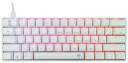 White Shark Shinobi 2 Mekanisk Tastatur Red Switch US Layout Hvit