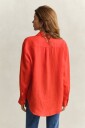 GANT Rel Linen Ls Shirt Red 38