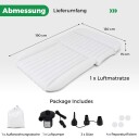 SUV luftmadrass – 190x130 cm dobbeltsidig oppblåsbar seng