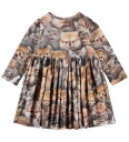 Molo Kjole Charmaine Fuzzy Fluffy 68 Kjole Brun 62