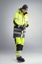 Snickers Workwear 1830 AllroundWork Varseljakke varsel gul vanntett Varsel Gul Klær