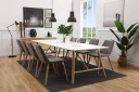 Spisebord Andrarum Waltham Uttrekkbart spisebord 180 cm Hvit -