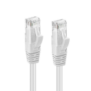 MicroConnect - Nettverkskabel - RJ-45 (hann) til RJ-45 (hann) - 5 m - UTP - CAT 6 - halogenfri - hvit
