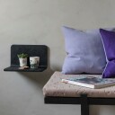 Mette Ditmer Art Studio side shelf vegghylle Black