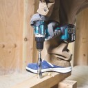 Makita DLX2410G 18V Verktøysett med Boreskrutrekker og Muttertrekker DDF484 DTW300
