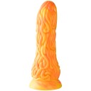 Hismith Fantasy Tangled Monster KlicLok Dildo - Orange
