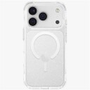 Uniq LifePro Xtreme Magclick Deksel for iPhone 17 Pro - Gjennomsiktig Glitter