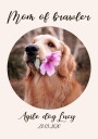 Custom Dog Portrait Plakat Plakat / 100x150cm