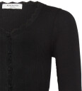 Rosemunde Kids Rkbalta Modal Ls Lace Cardigan Black 140